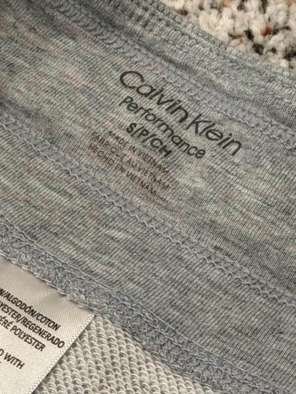Calvin Klein Gray Athletic Drawstring Shorts - Picture 5 of 6